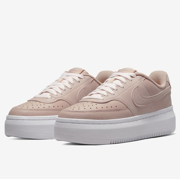 Nike Shoes - Women's Nike Court Vision Alta LTR Pink Rose Oxford  size 9 New in Box